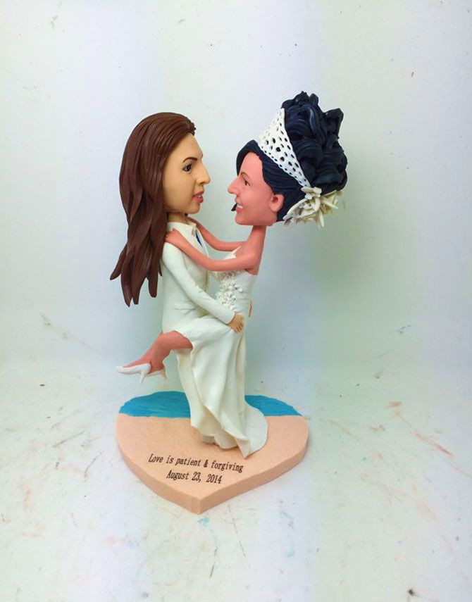 Lesbian Wedding Cake Topper
 74 best images about Gay Wedding Cake Toppers on Pinterest