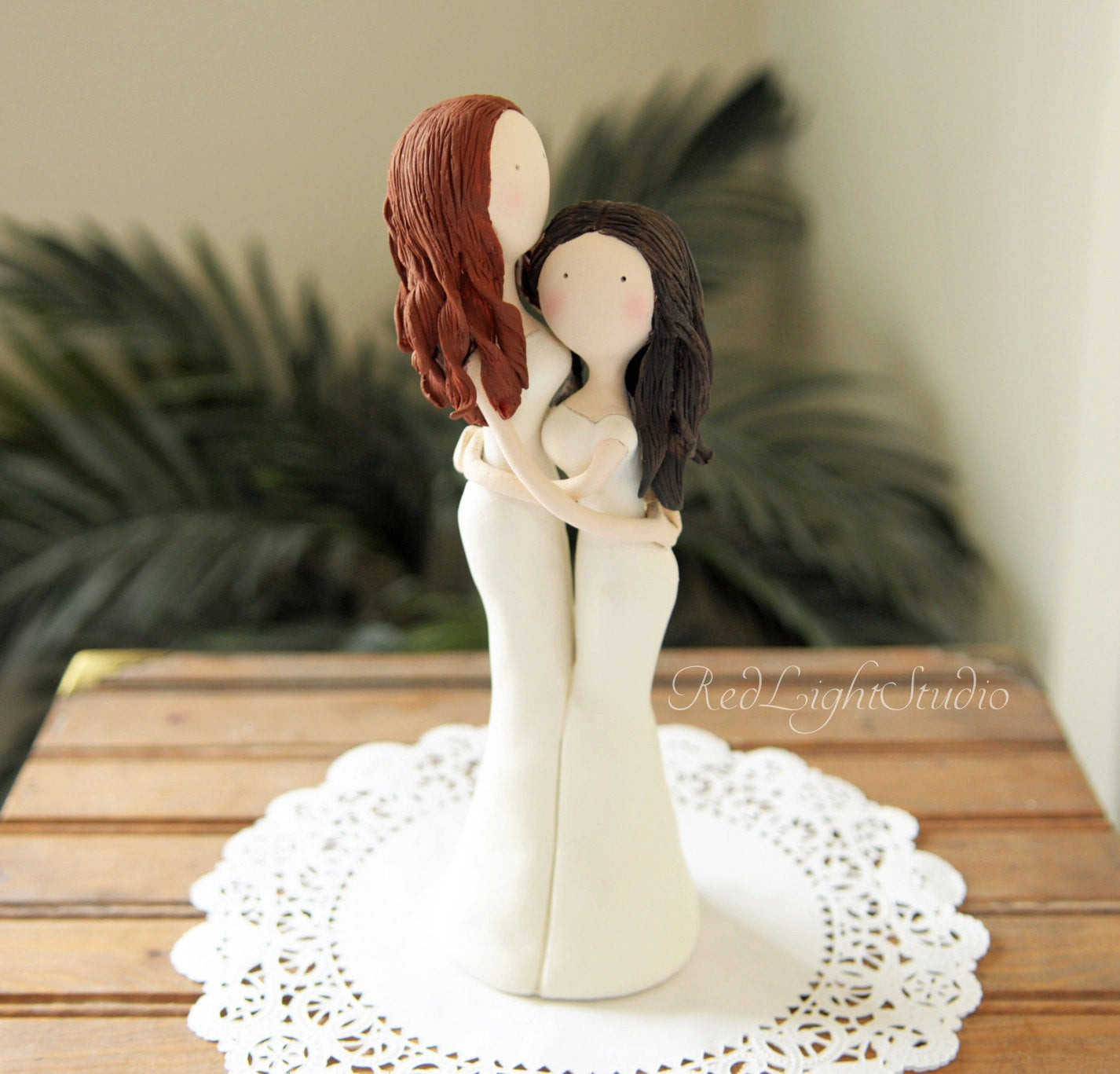 Lesbian Wedding Cake Topper
 Same Wedding Cake Toppers Couple Sculpture