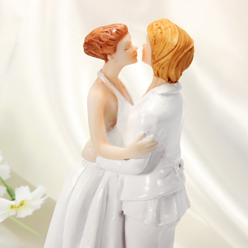 Lesbian Wedding Cake Topper
 Buy Romantic Lesbian Wedding Cake Topper