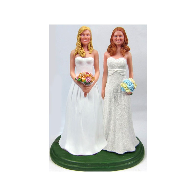 Lesbian Wedding Cake Topper
 Lesbian Wedding Cake Toppers