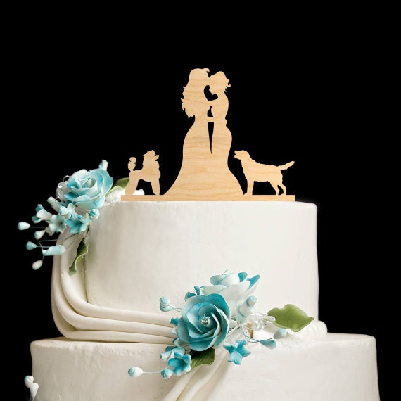 Lesbian Wedding Cake Topper
 Lesbian cake topperlesbian weddinglesbian cake topper