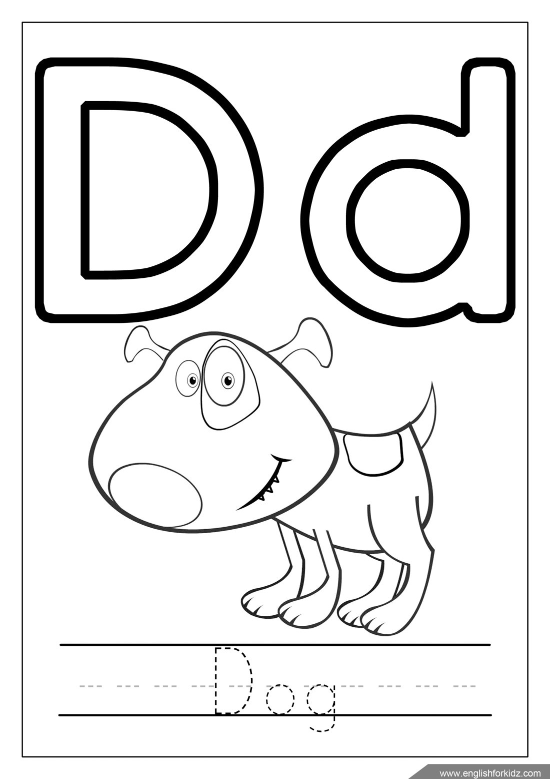 Letter Printable Coloring Pages
 Printable Alphabet Coloring Pages Letters Influenza A