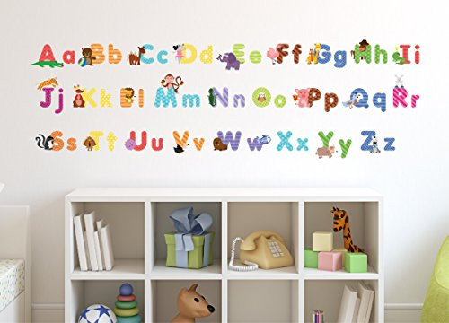 Letters For Kids Room
 Animal Alphabet Wall Decals Baby and Toddler Wall Decor