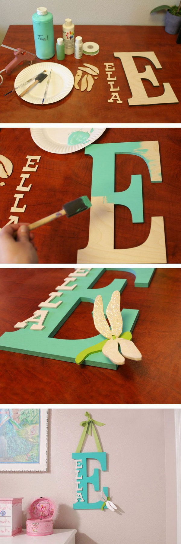 Letters For Kids Room
 45 Awesome DIY Ideas for Making Your Own Decorative Letters