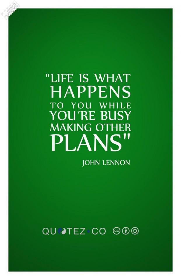 Life Happens Quotes
 Life is what happens quote Collection Inspiring