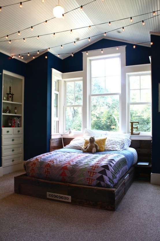 Lighting For Bedroom
 How To Use String Lights For Your Bedroom 32 Ideas DigsDigs