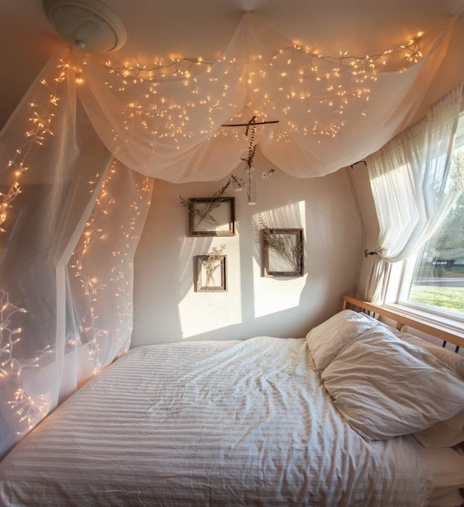 Lighting For Bedroom
 Creative Ways to Decorate Your Bedroom With String Lights