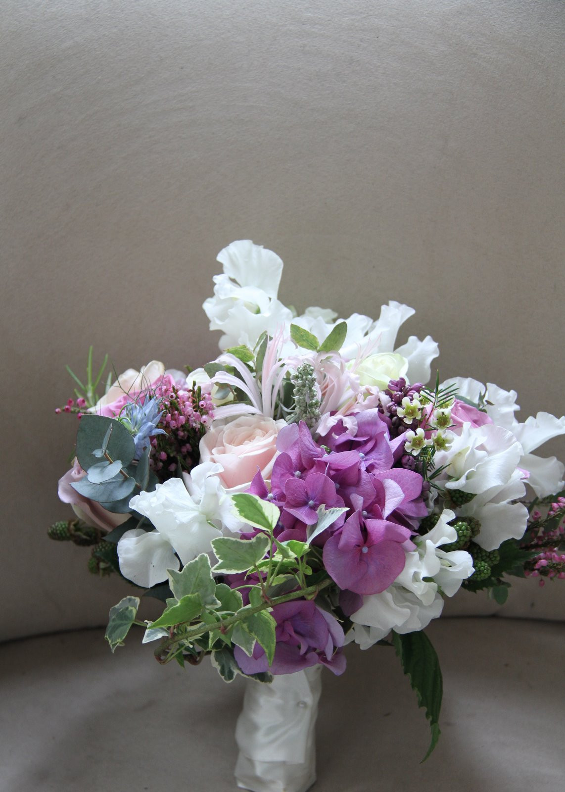Lilac Wedding Flowers
 The Flower Magician Victorian Lilac Wedding Bouquet