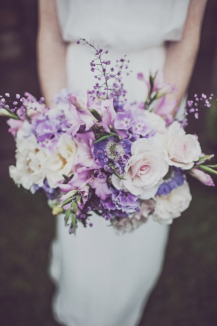 Lilac Wedding Flowers
 Peppermint Wedding Violet Tulip pantone 2014