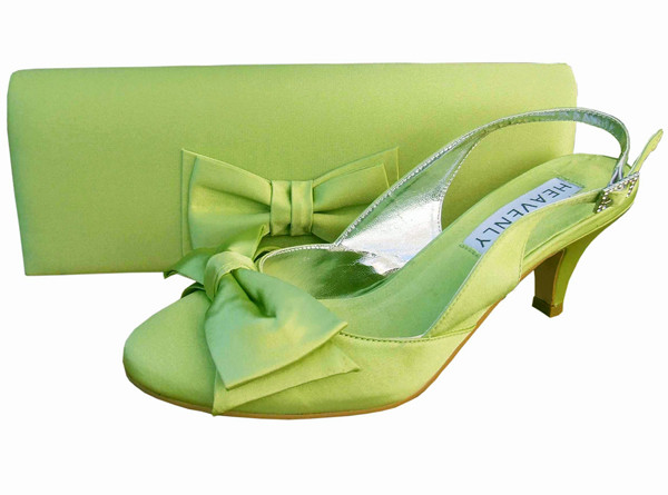 Lime Green Wedding Shoes
 Lime Green La s Evening Shoes