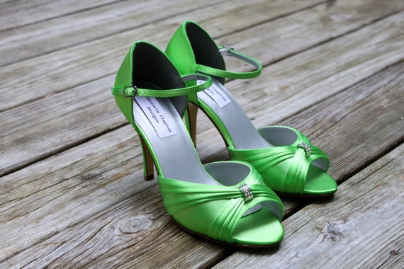 Lime Green Wedding Shoes
 Wedding Ideas Purple and Green Wedding