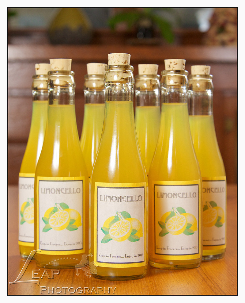 Limoncello Wedding Favors
 Limoncello Wedding Favor Boise Wedding photographer