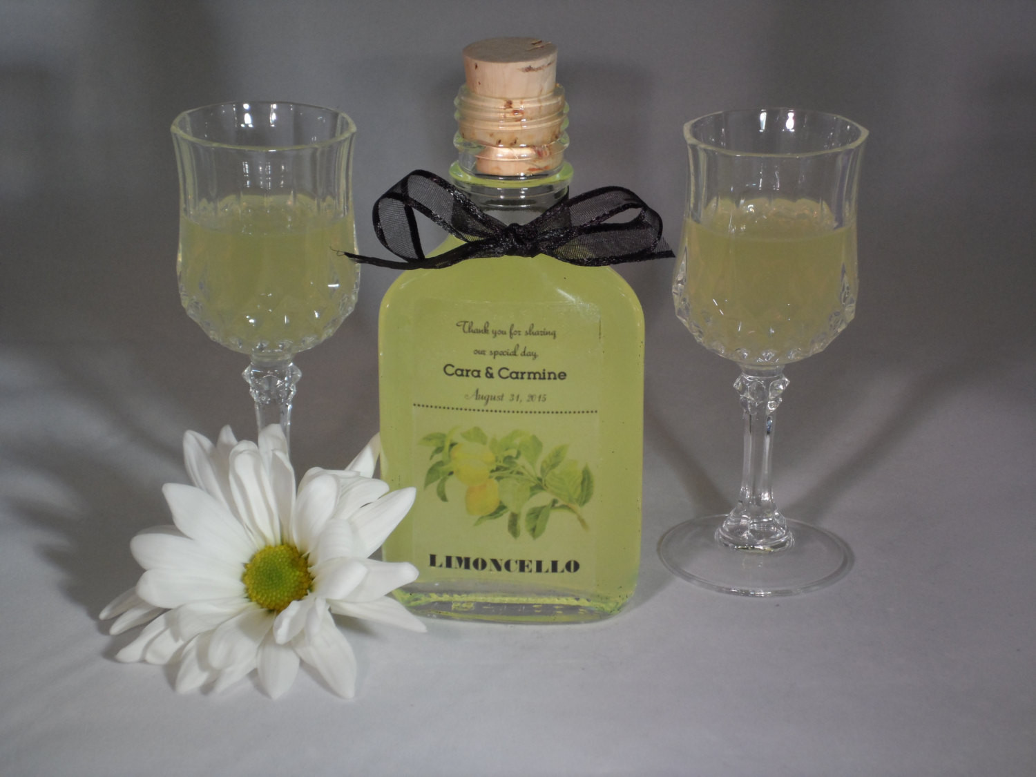 Limoncello Wedding Favors
 Custom Limoncello Labels & Bottles Great for Wedding Favors