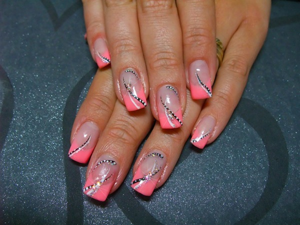 Line Nail Art
 50 Nail Art Designs To Die For