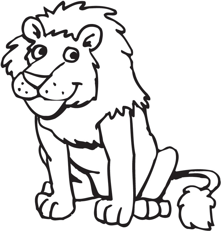 Lion Coloring Pages For Toddlers
 Lion color