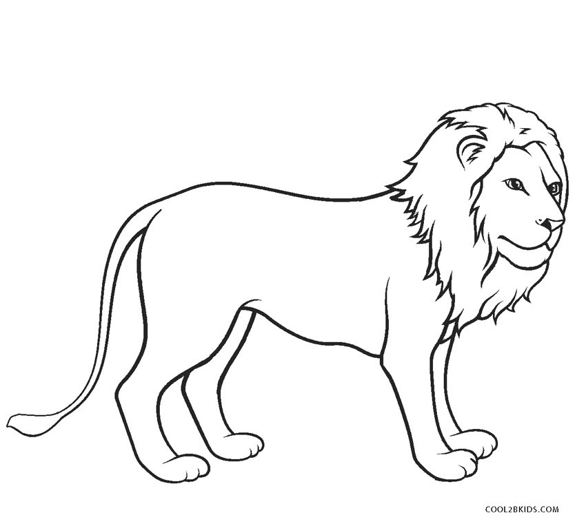 The top 20 Ideas About Lion Coloring Pages for toddlers - Home, Family ...