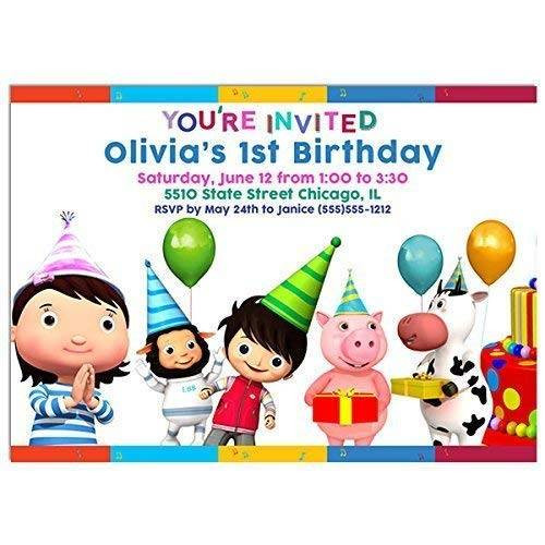 Little Baby Bum Birthday Party
 Amazon Little Baby Bum Birthday Party Invitations