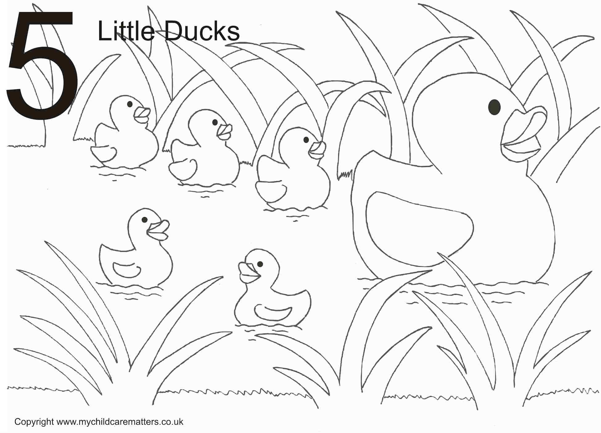 Little Baby Bum Coloring Pages
 little ducks colouring page 5 little ducks colouring