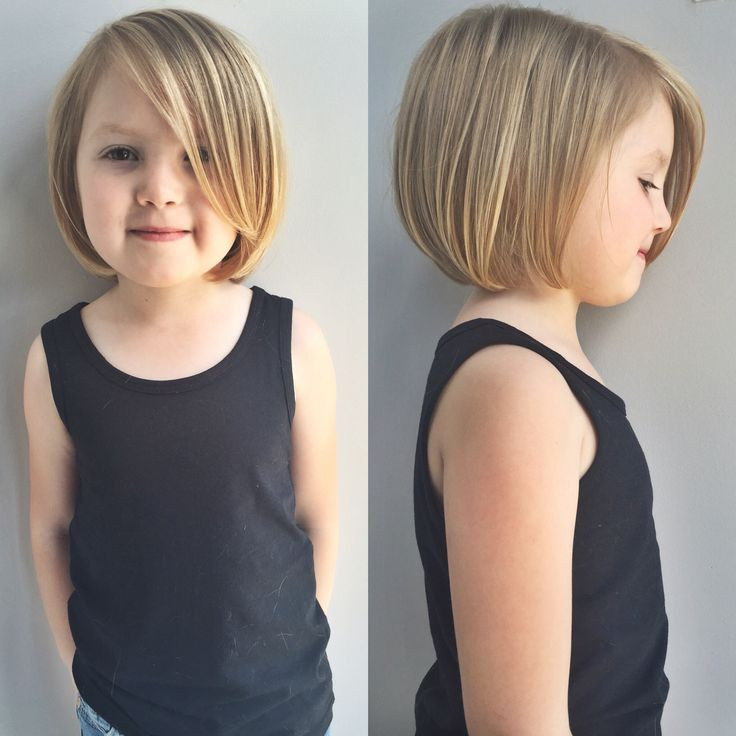 Little Girl Bob Hairstyles
 112 best Girls Cuts images on Pinterest
