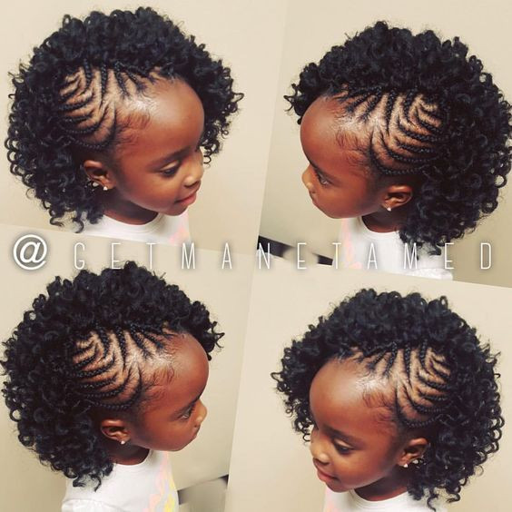 Little Girl Crochet Hairstyles
 17 Best images about Rittah s hair styles on Pinterest