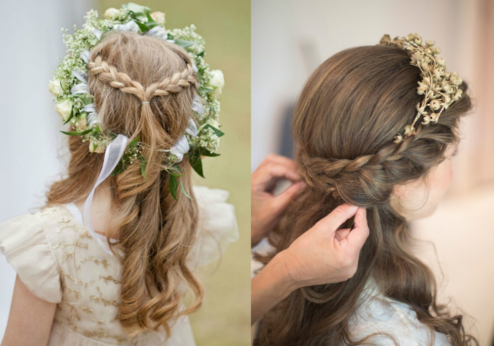 Little Girl Hairstyles For Weddings
 Wedding hairstyles for little girls 6 cute flower girl