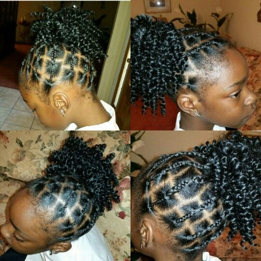 Little Girl Hairstyles With Rubber Bands
 1470 best Little Black Girls Hair images on Pinterest