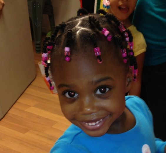 Little Girl Hairstyles With Rubber Bands
 Rubber bands and twists Brat Box 2 Hairstyles for little