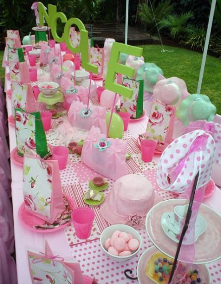 Little Girl Tea Party Ideas
 208 best images about Tea Party for my Little Girls on