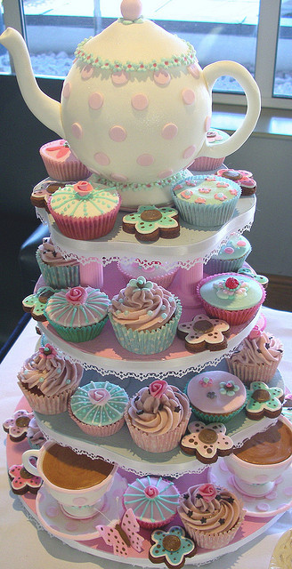 Little Girls Tea Party Ideas
 Little Tea Party Amazing Such a cute baby girl shower or