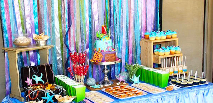 Little Mermaid Party Decoration Ideas
 Kara s Party Ideas Little Mermaid Party Ideas Archives