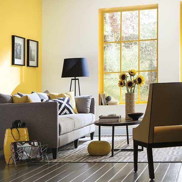 Living Room Accent Colors
 Color of the Month May 2016 Buttercup