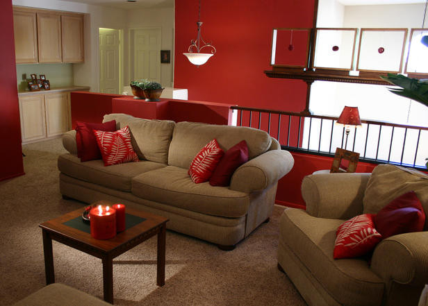 Living Room Accent Colors
 Red Accent Wall Living Room