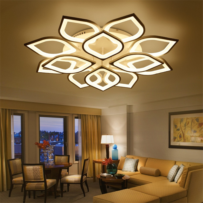Living Room Ceiling Lamps
 Modern Luxury living room Led Ceiling lamp Creative lustre