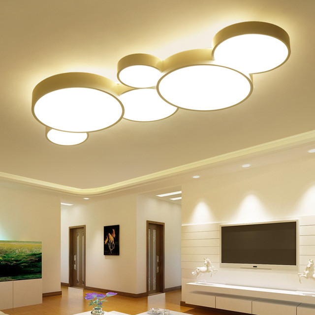 Living Room Ceiling Lamps
 LED Ceiling Light Modern Panel Lamp Lighting Fixture