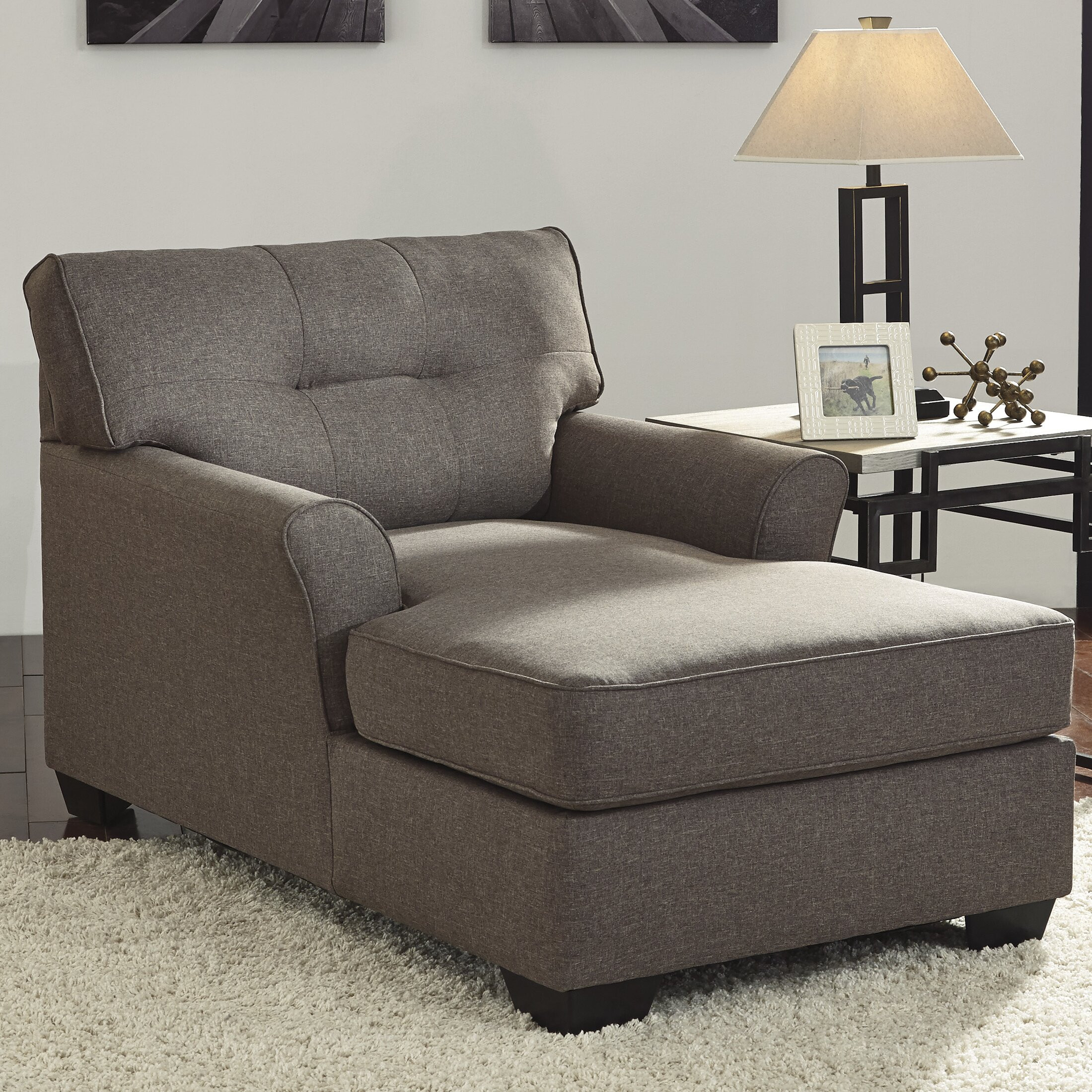 Living Room Chaise Lounge Chairs
 Signature Design by Ashley Tibbee Chaise Lounge & Reviews
