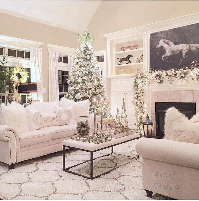 Living Room Decorations For Christmas
 Christmas Living room Decor Christmas Living room Decor
