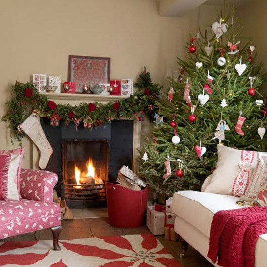 Living Room Decorations For Christmas
 5 Inspiring Christmas Shabby Chic Living Room Decorating Ideas
