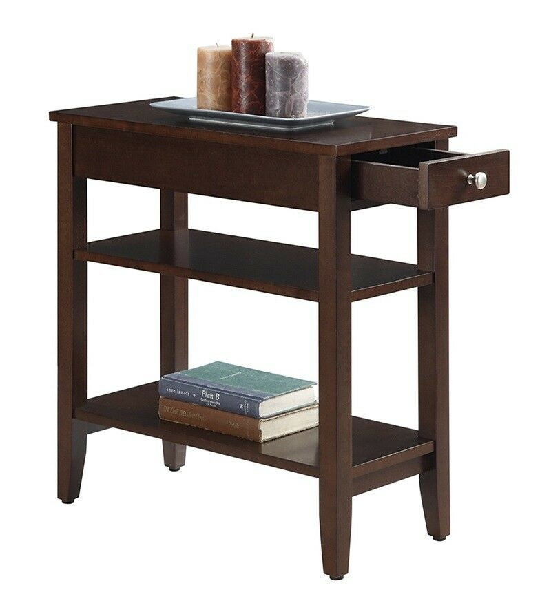 Living Room End Table
 Small Side End Table Wood Accent Living Room Furniture