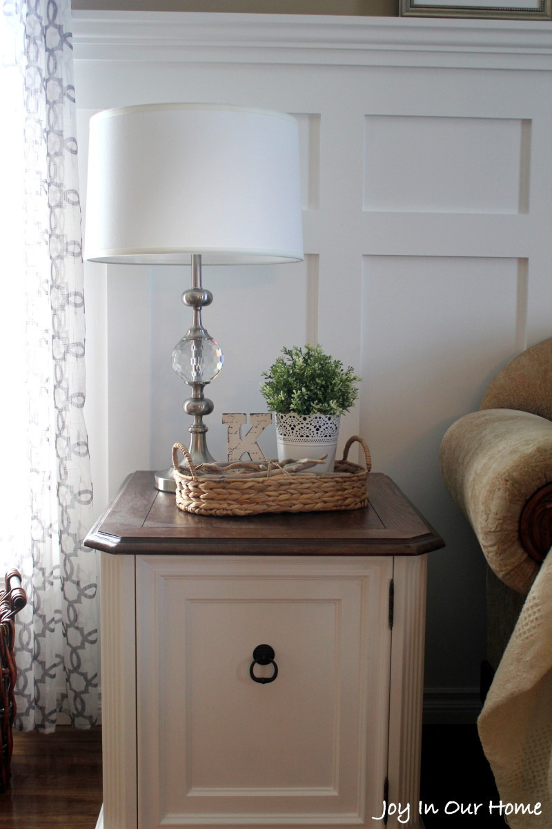 Living Room End Table Ideas
 Repurposed Living Room End Table Thrifted Item Makeover