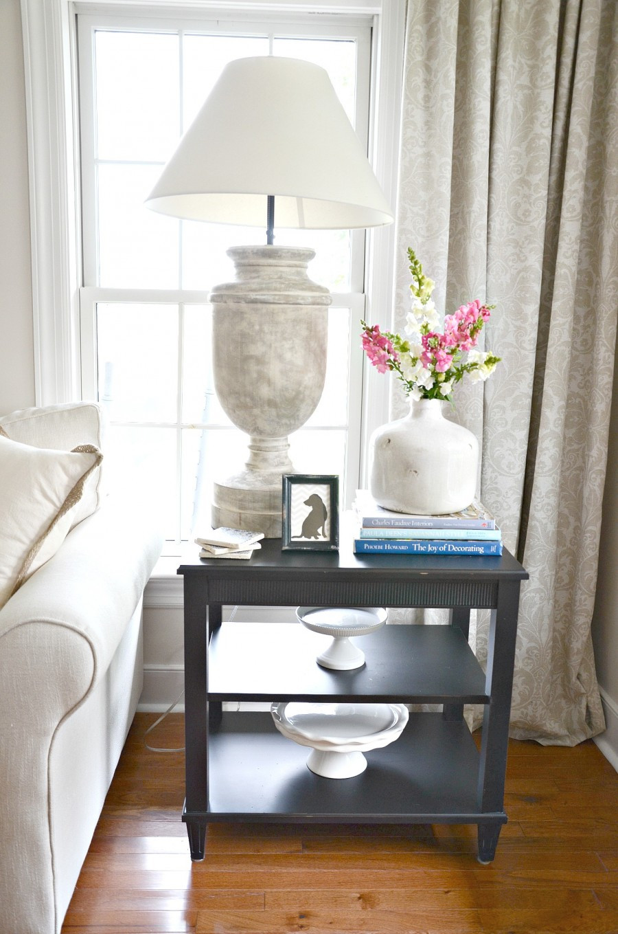 Living Room End Table
 HOW TO STYLE AN END TABLE LIKE A PRO StoneGable