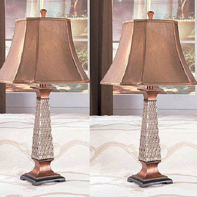 Living Room Table Lamp
 Copper Table Lamps Antique Finish Lighting Bedroom Living