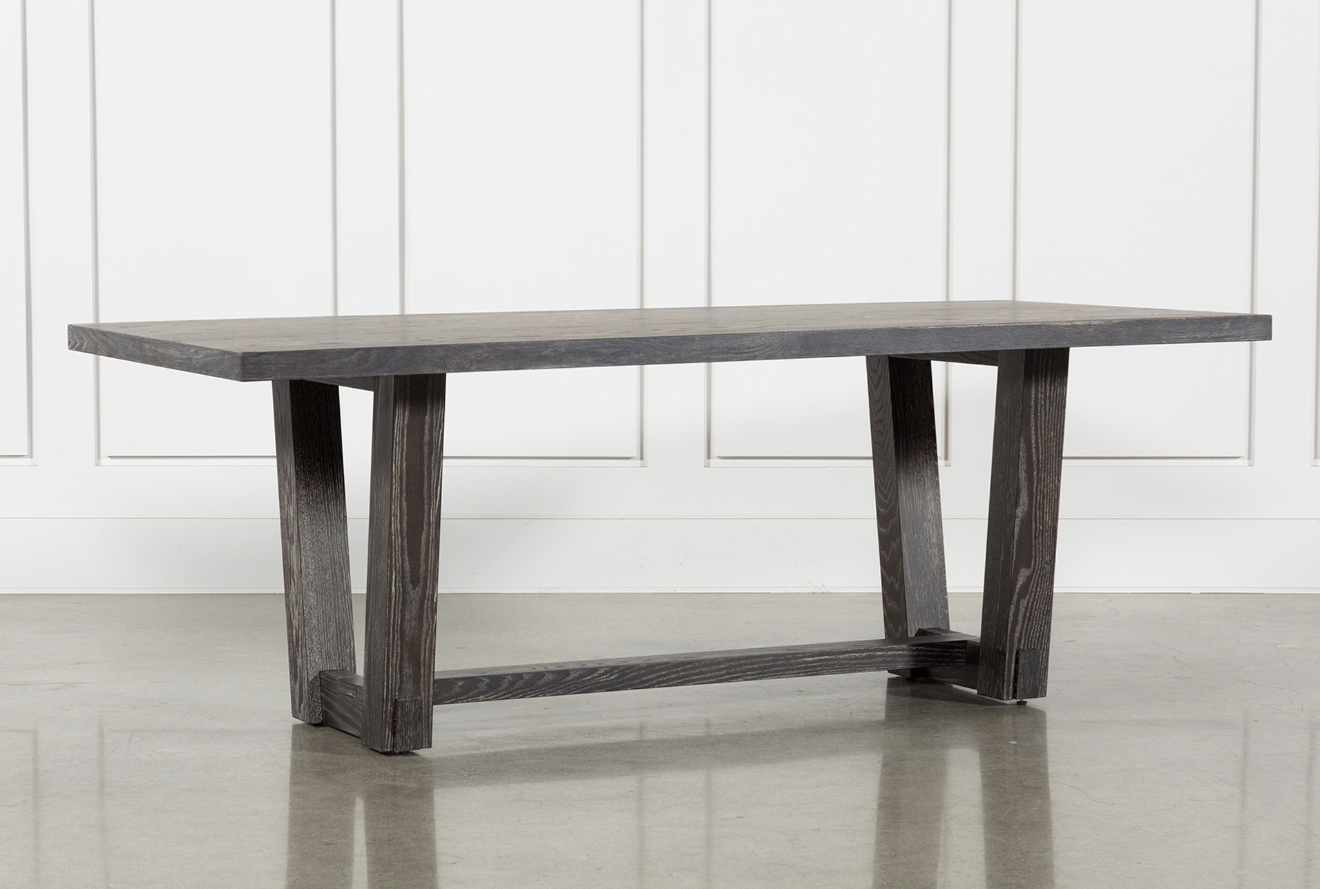 Living Spaces Dining Table
 Bale Rustic Grey Dining Table
