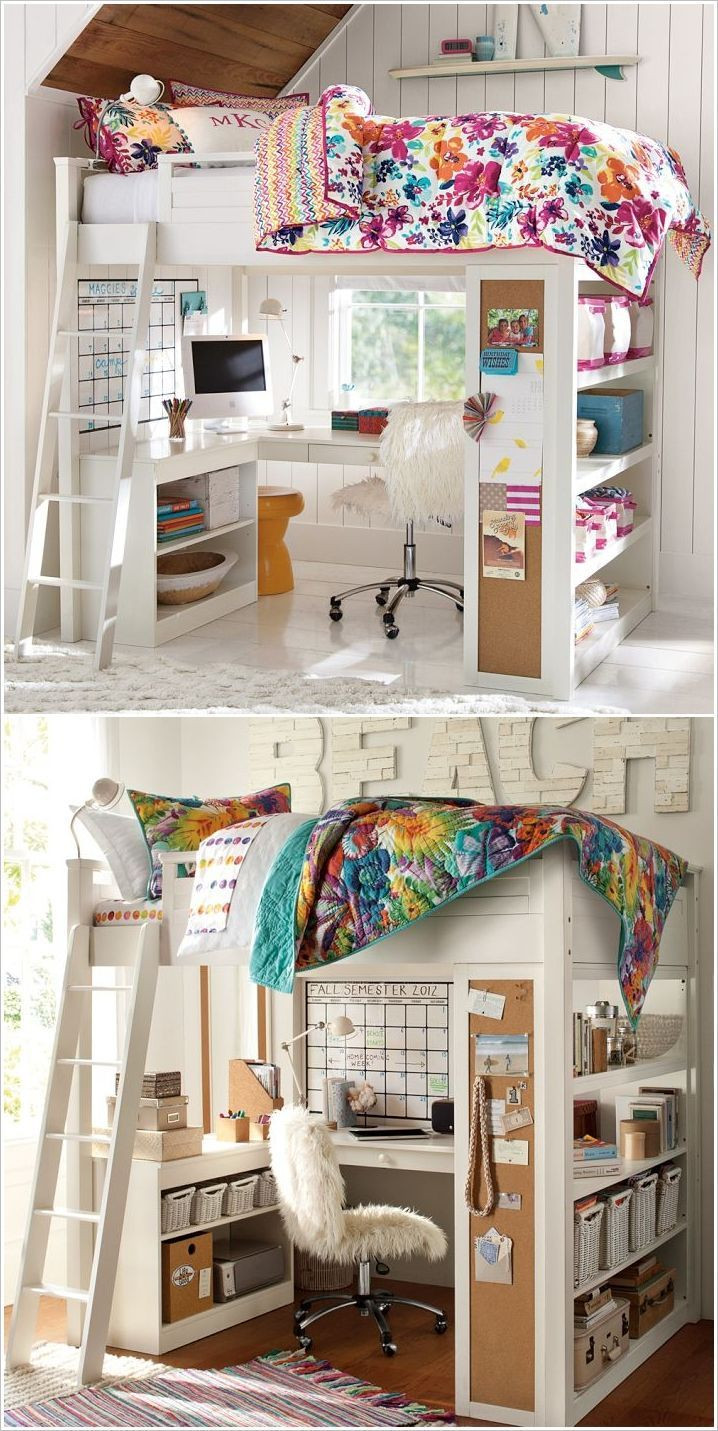 Loft Bedroom Ideas For Kids
 Amazing kids room loft bed small kidsroom small space