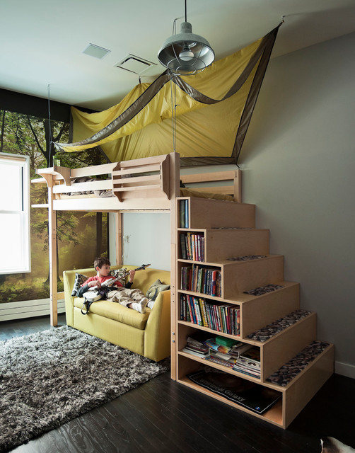Loft Bedroom Ideas For Kids
 20 Great Loft Bed Design Ideas for Small Kids Bedrooms