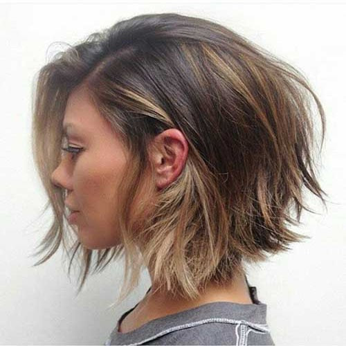 Long Bob Cut For Thick Hair
 25 Chic Short Hairstyles for Thick Hair The Trend Spotter