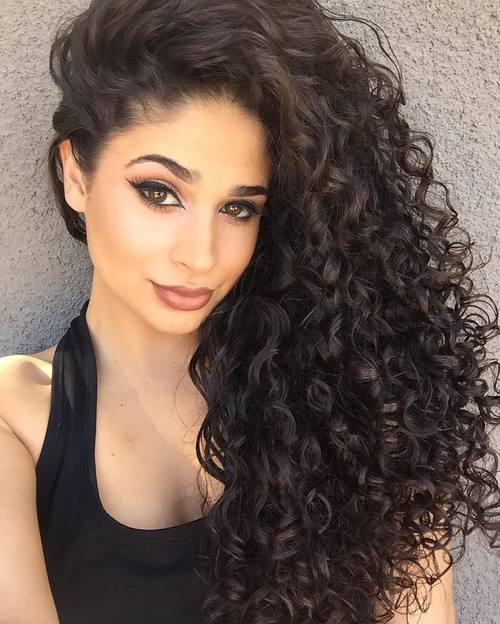 Long Curls Hairstyles
 20 Hairstyles and Haircuts for Curly Hair Curliness Is