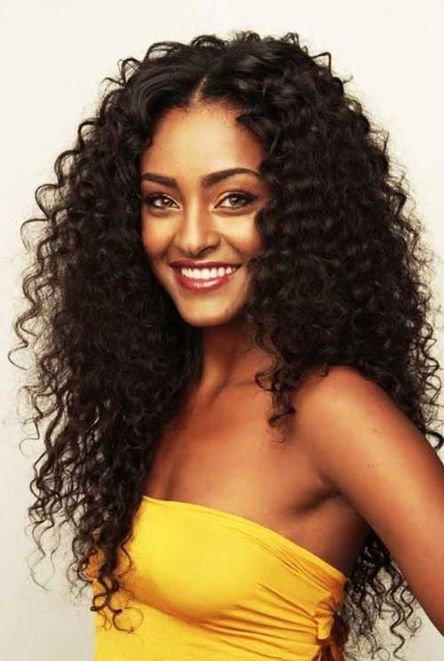 Long Curly Hairstyles For Black Women
 35 Long Layered Curly Hair