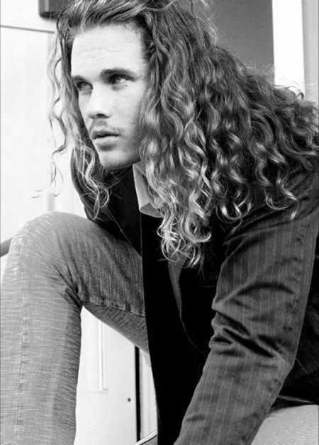 Long Curly Hairstyles For Guys
 50 Long Curly Hairstyles For Men Manly Tangled Up Cuts