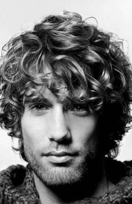 Long Curly Hairstyles For Guys
 15 Best Ideas of Long Curly Haircuts For Men