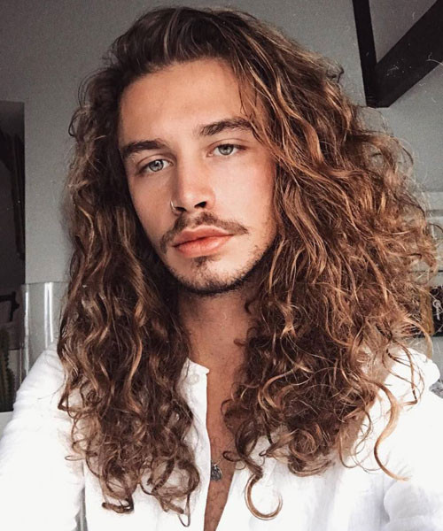 Long Curly Hairstyles For Guys
 39 Best Curly Hairstyles Haircuts For Men 2020 Guide
